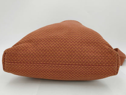 HERMES Sack de Panther Shoulder Cotton Shoulder Bag