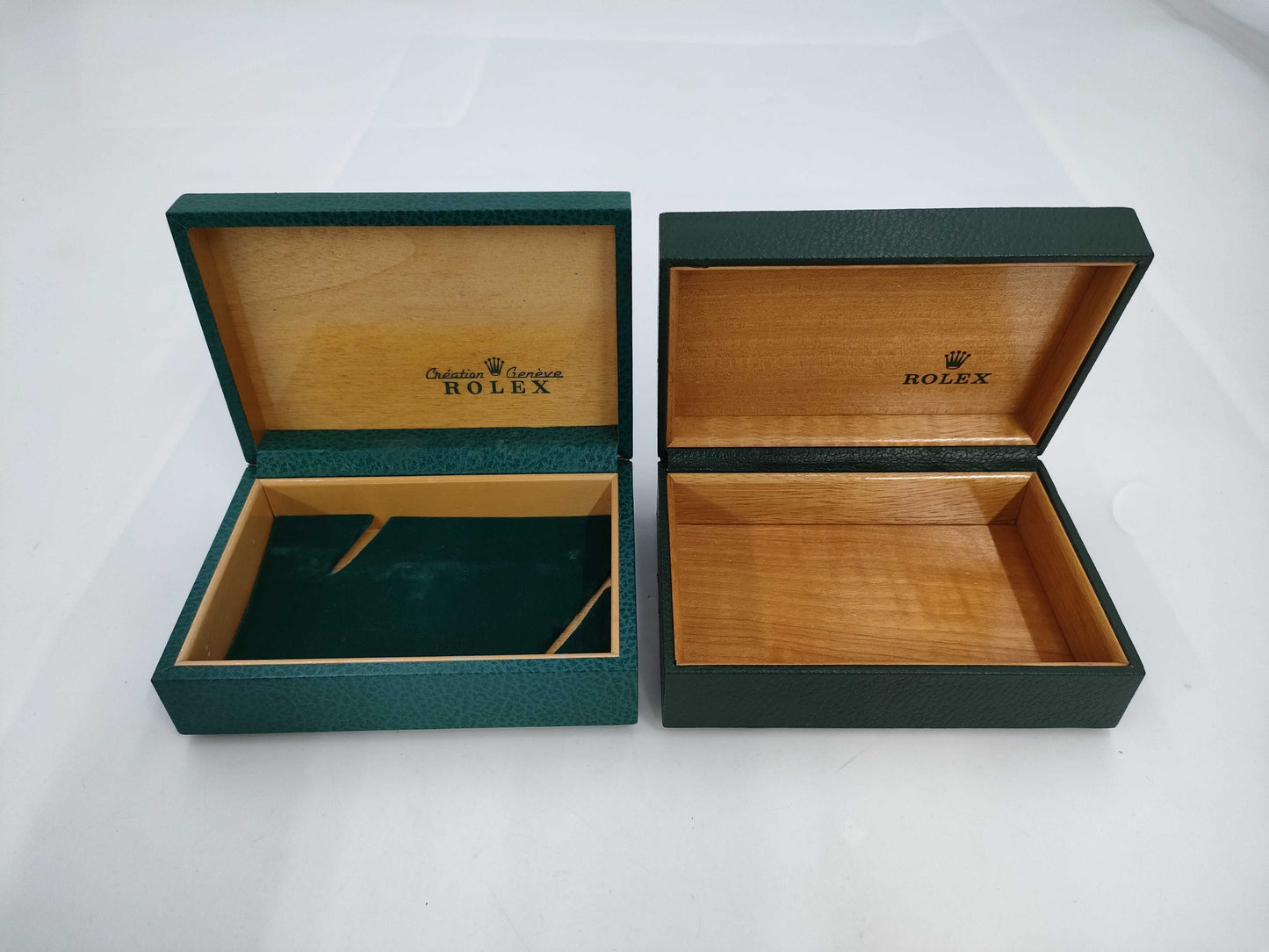 ROLEX 2 empty boxes summary Unisex use