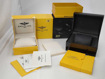 BREITLING Empty Box 2 Items Summary Unisex