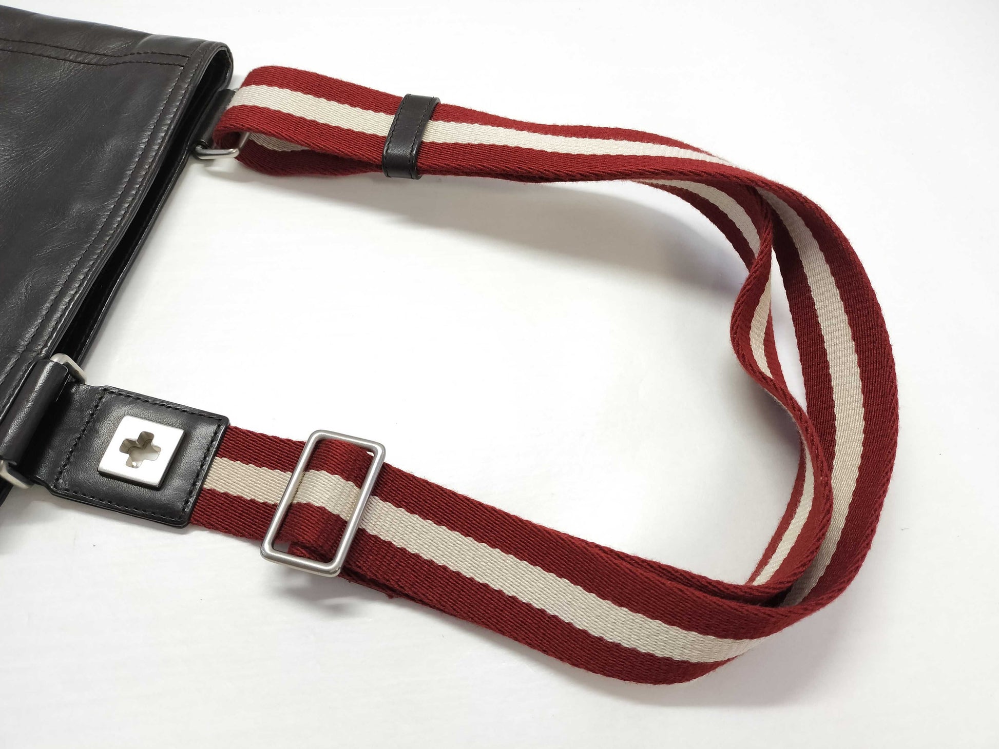 BALLY Leather Trainspotting Shoulder Bag Shoulder Bag