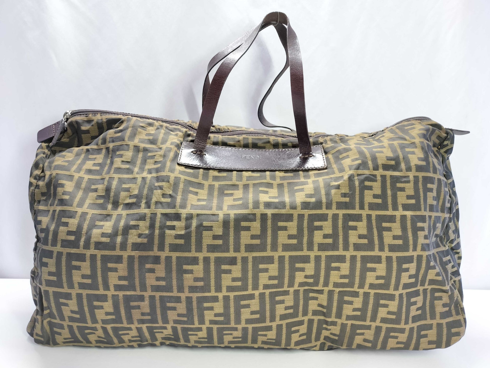 FENDI Zucca Pattern Fendi Zucka Pattern Boston Bag Boston Bag