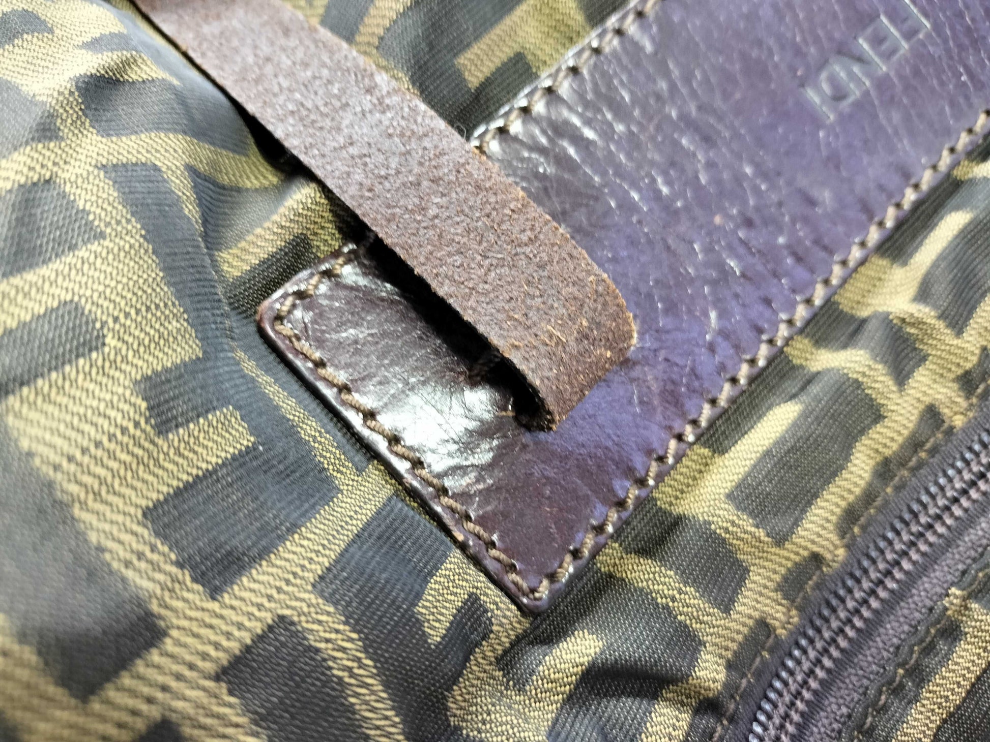 FENDI Zucca Pattern Fendi Zucka Pattern Boston Bag Boston Bag