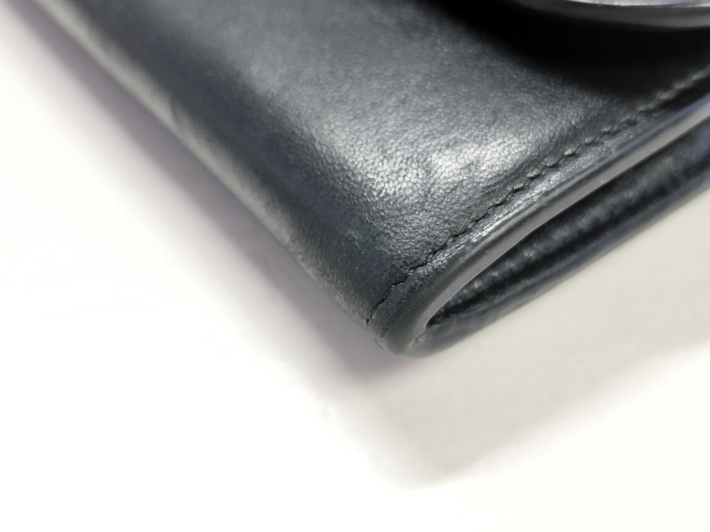 CELINE Leather Triomphe Wallet Wallet