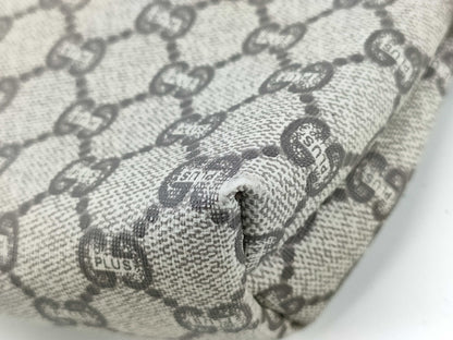 GUCCI GG Supreme Gucci Old Gucci GG Plus Shoulder Bag Beige