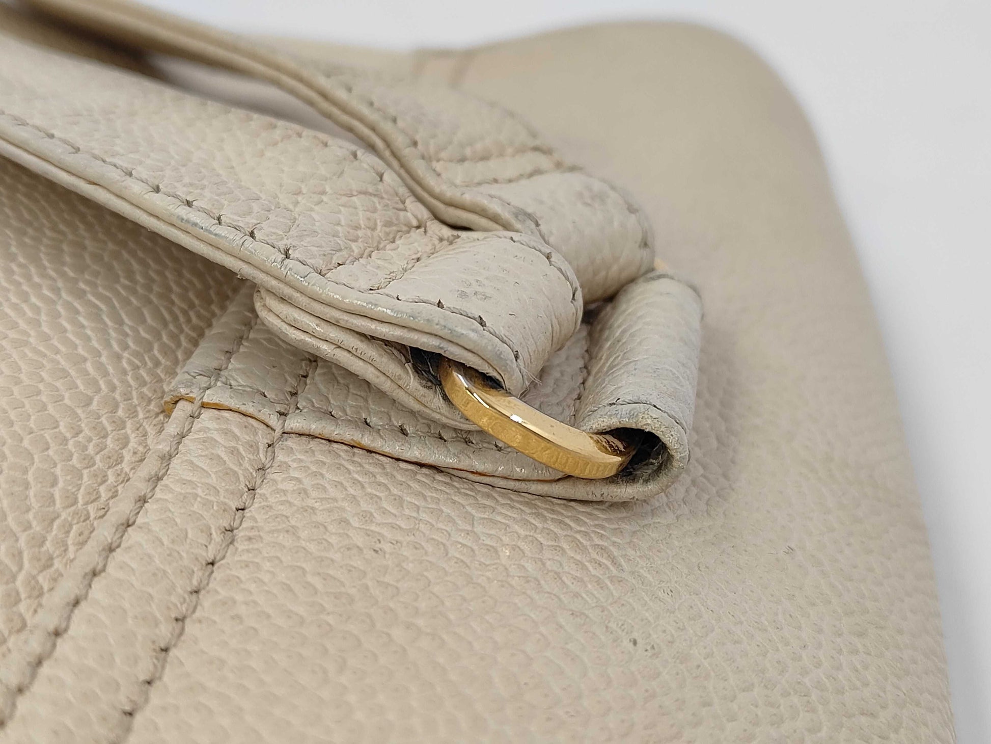 CHANEL Caviar Skin Triple Coco Mark Rucksack