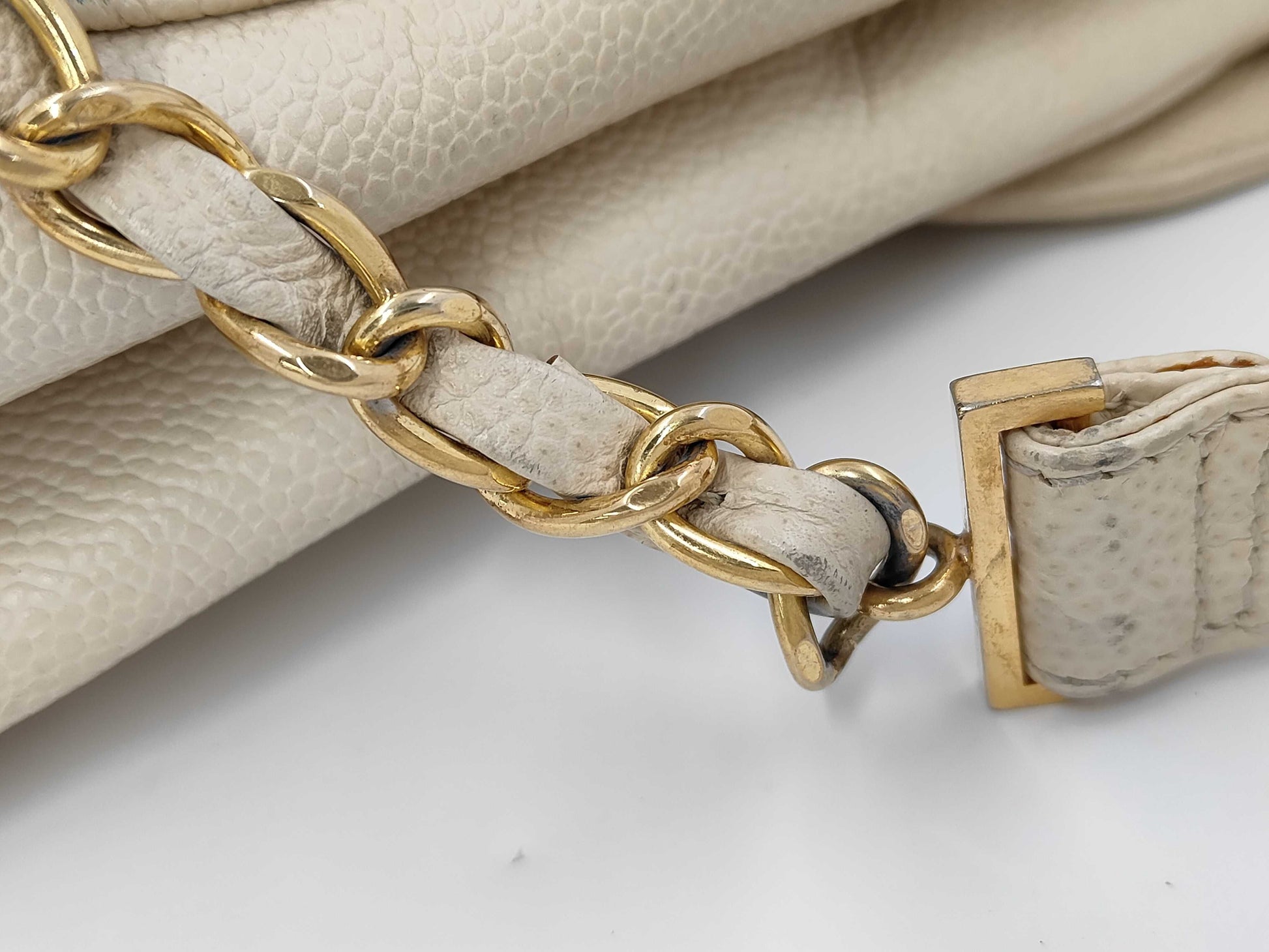 CHANEL Caviar Skin Triple Coco Mark Rucksack