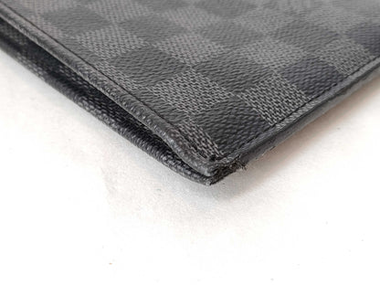 LOUIS VUITTON Damier Graphite Clutch Bag Damier Graphite Clutch Bag