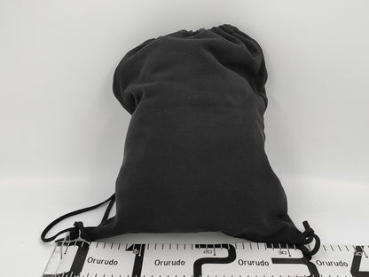 CHANEL Knapsack Sportline Big Coco Mark Cotton Black Beige Rucksack Series 8 Rucksack