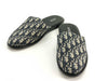 Dior Trotter Mule Sandals Oblique Canvas Navy #41 Sandals