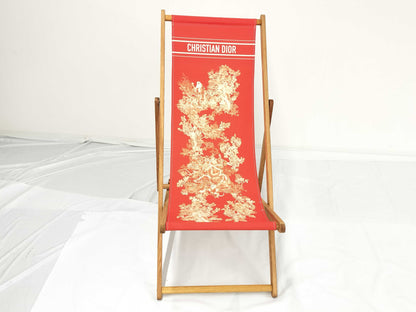 Dior Deck Chair Orange Chair