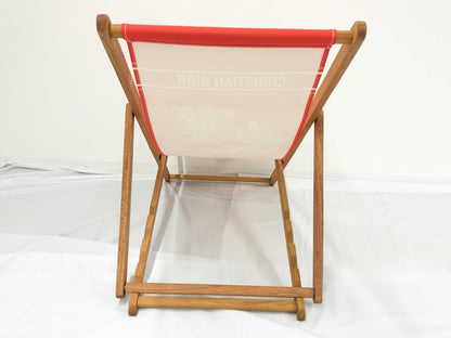 Dior Deck Chair Orange Chair