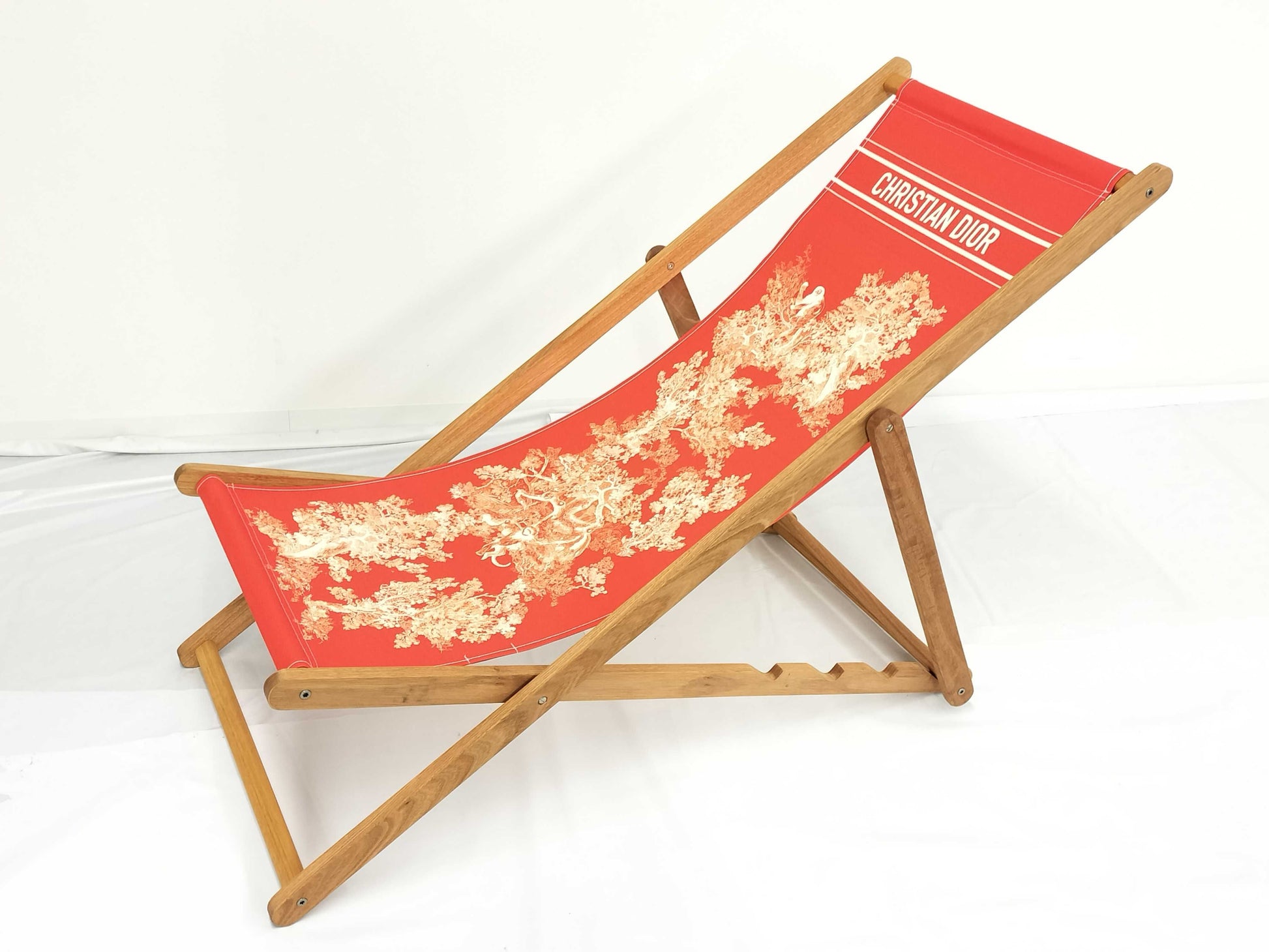 Dior Deck Chair Orange Chair