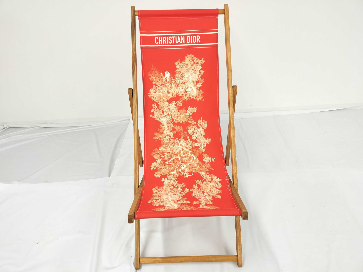 Dior Deck Chair Orange Chair