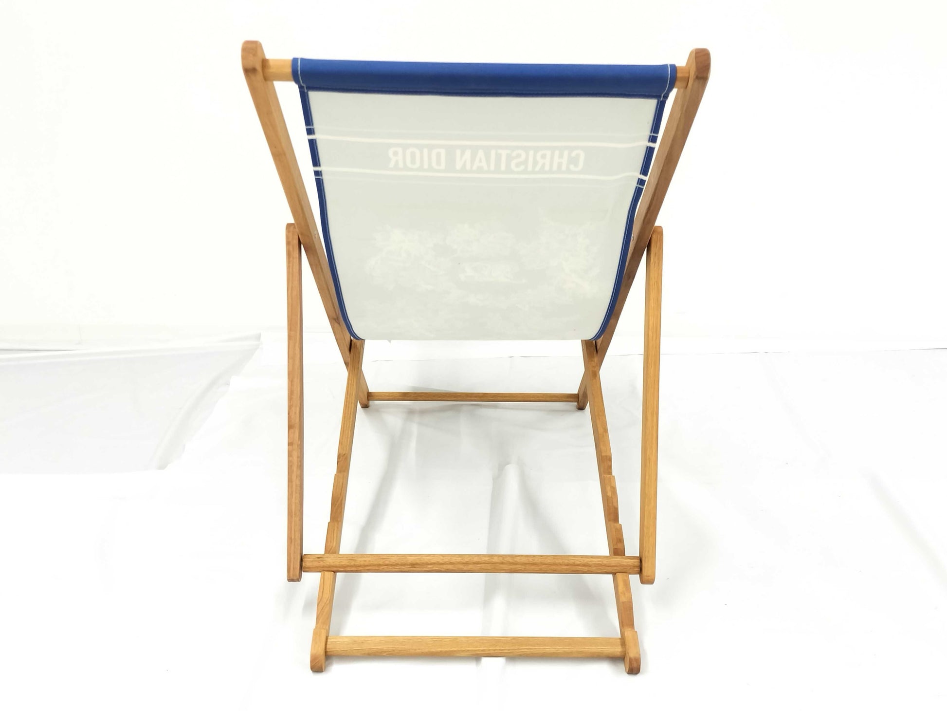 Dior Deck Chair Blue Chair