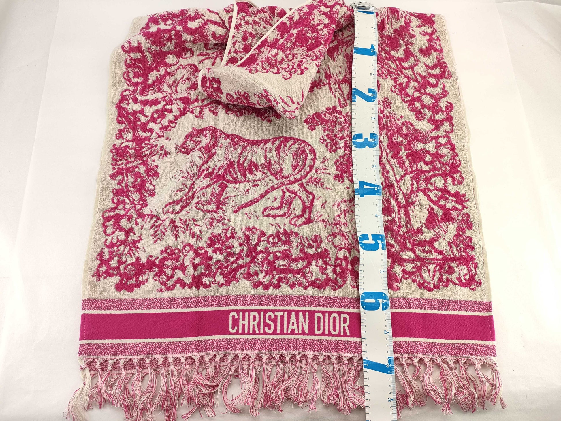 Dior Towel Poncho Pink Poncho