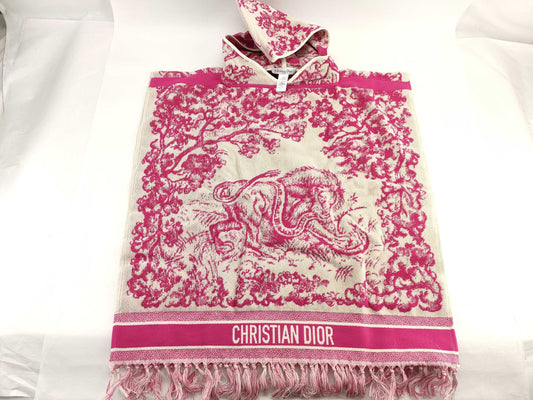 Dior Towel Poncho Pink Poncho
