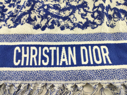 Dior Towel Poncho Blue Poncho