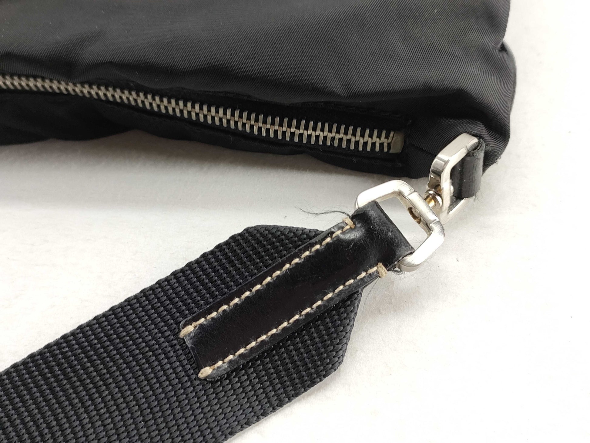 PRADA Nylon Shoulder Bag Tesuto Nylon Black BT0326 Shoulder Bag