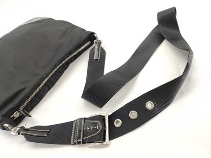 PRADA Nylon Shoulder Bag Tesuto Nylon Black BT0326 Shoulder Bag