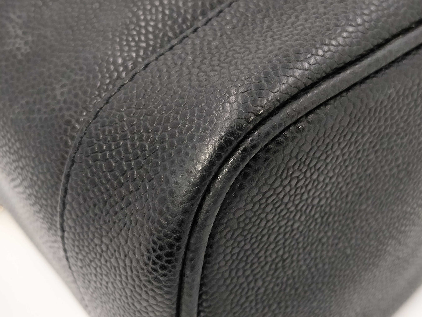 CHANEL Caviar Skin Vanity Bag Vanity Bag