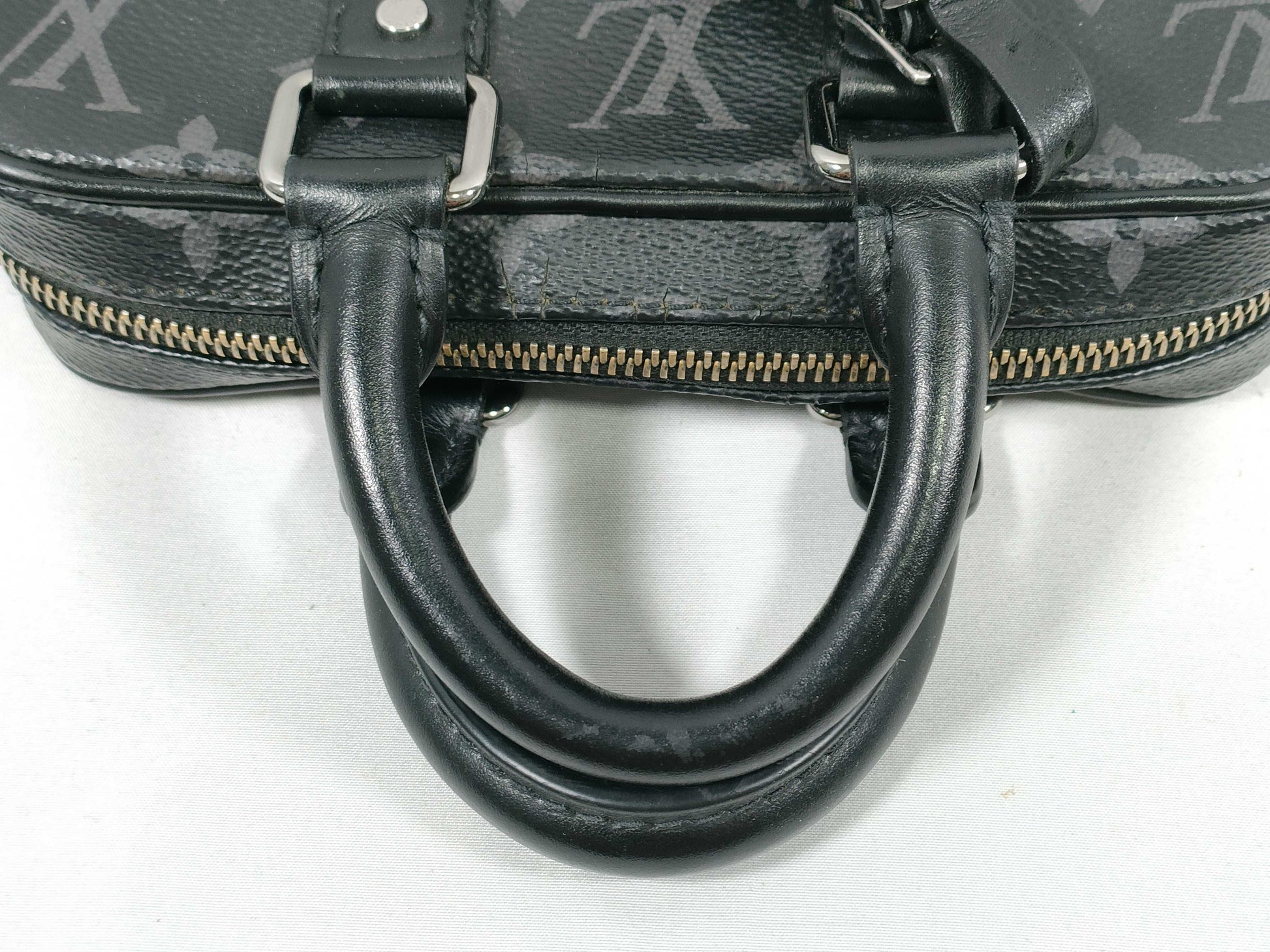 LOUIS VUITTON Monogram Eclipse Nano PDV M82770 Shoulder Bag
