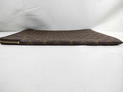 LOUIS VUITTON Monogram Monogram Pochedocuman M53456 Clutch Bag