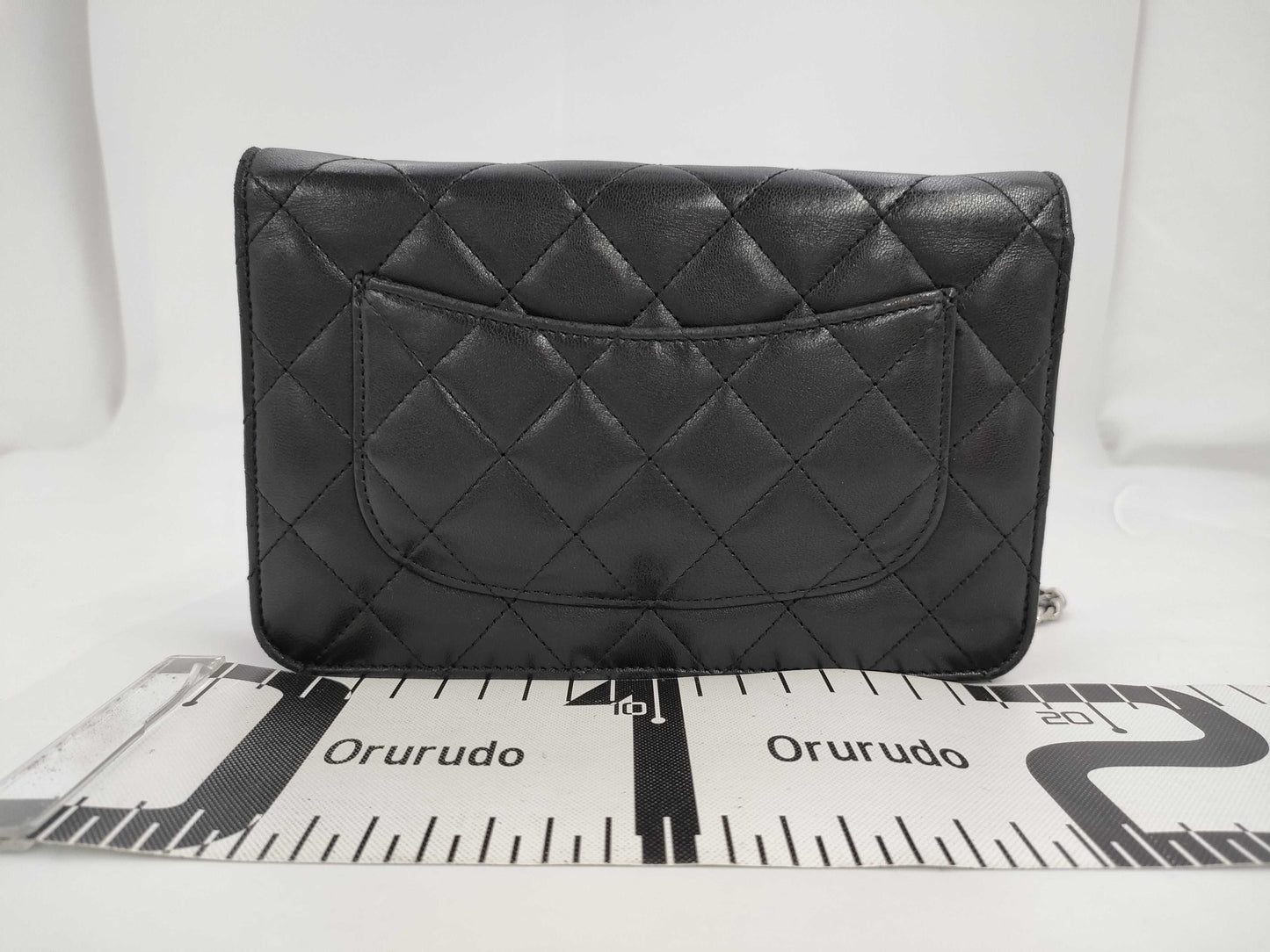 CHANEL Matlasse Chain Wallet Lambskin Shoulder Bag