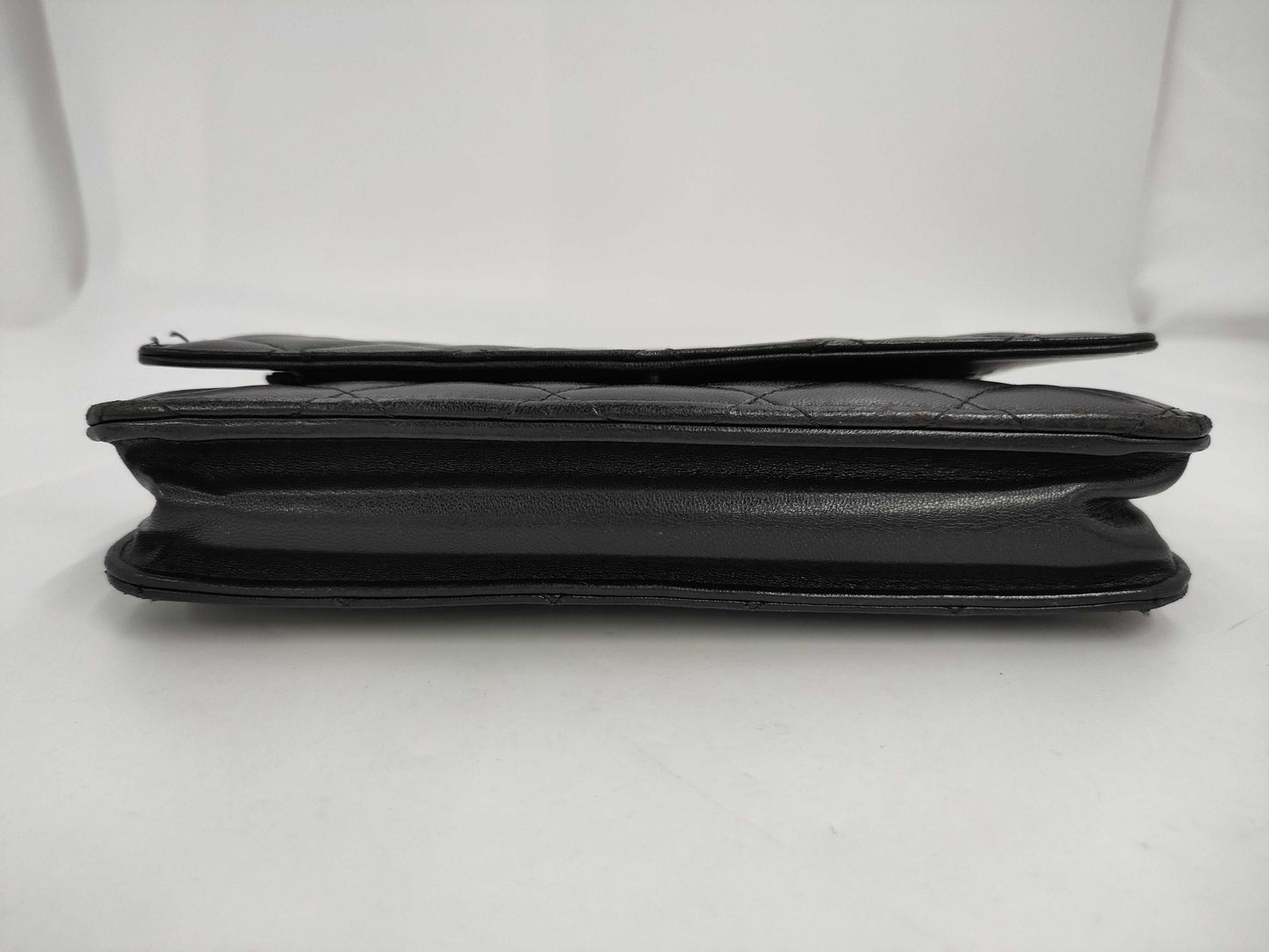 CHANEL Matlasse Chain Wallet Lambskin Shoulder Bag