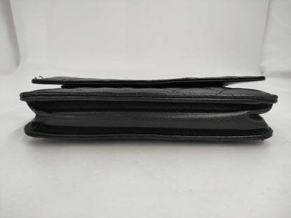 CHANEL Matlasse Chain Wallet Lambskin Shoulder Bag