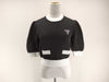 PRADA Cotton Crew Neck Sweater Top