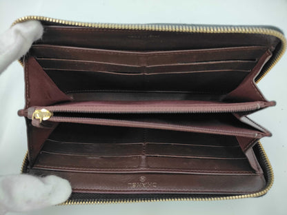 CHANEL Matlasse Round Zipper Long Wallet Wallet