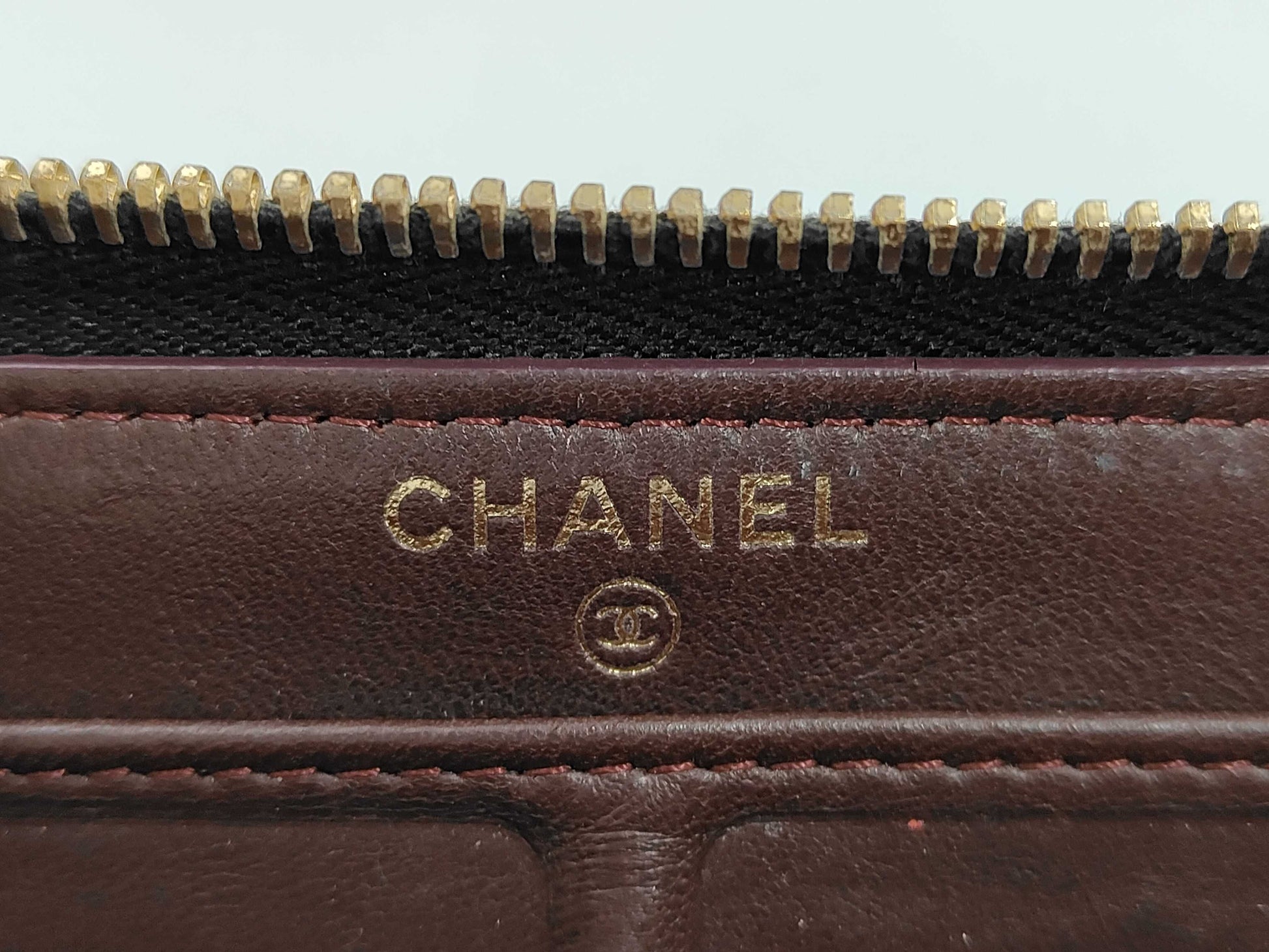 CHANEL Matlasse Round Zipper Long Wallet Wallet