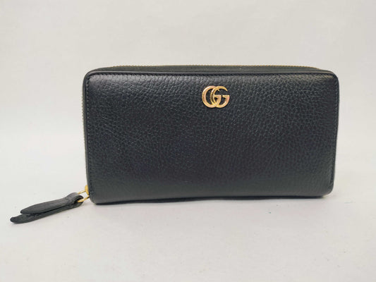GUCCI Petit Marmont Round Zipper 456117 Wallet
