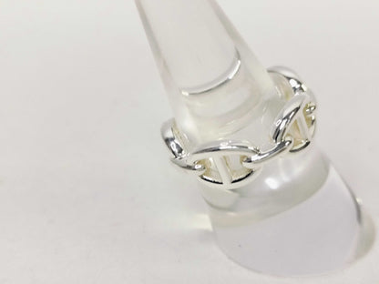 HERMES Chone Dunkle Anchener Ring Ag925 Ring