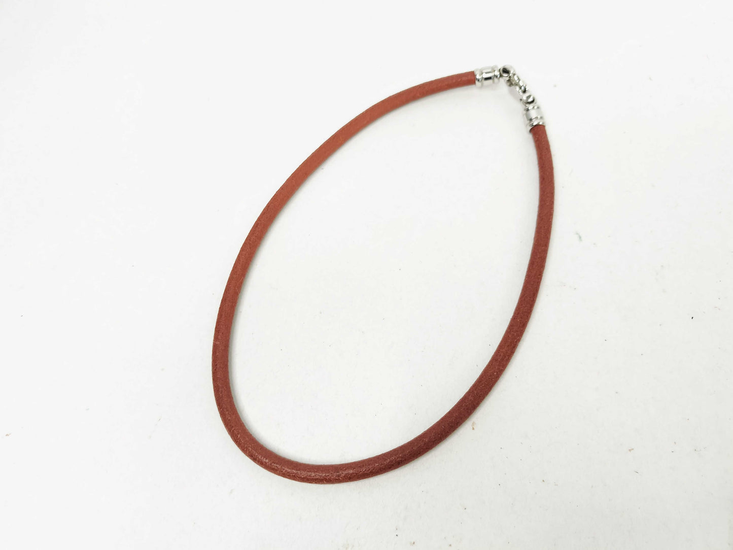 BVLGARI Leather Choker Necklace