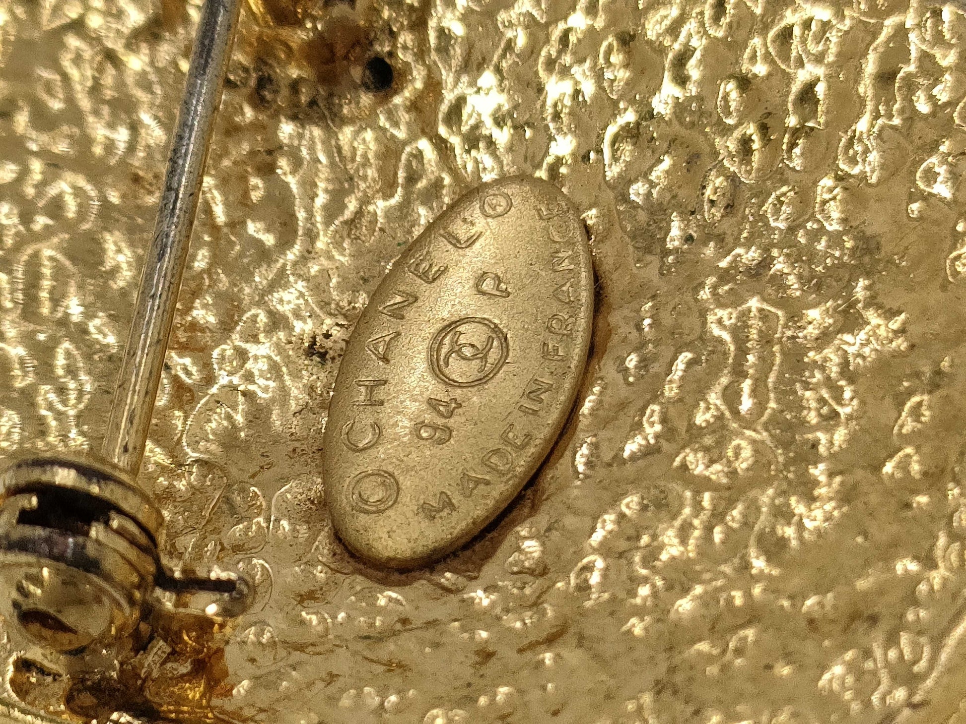 CHANEL Cocomark Brooch 94P Brooch