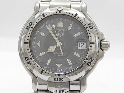 TAG Heuer WH1112-K1 N22113 Quartz Grey Dial Men's Watch