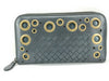 BOTTEGA VENETA Intrecciato Round Zipper Long Wallet Wallet