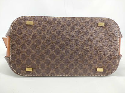 CELINE PVC Leather Macadam Handbag Handbag