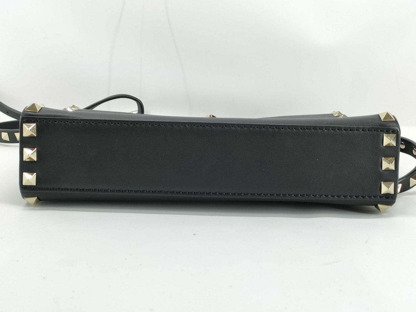 VALENTINO Garavani Studded Shoulder Bag Black Shoulder Bag