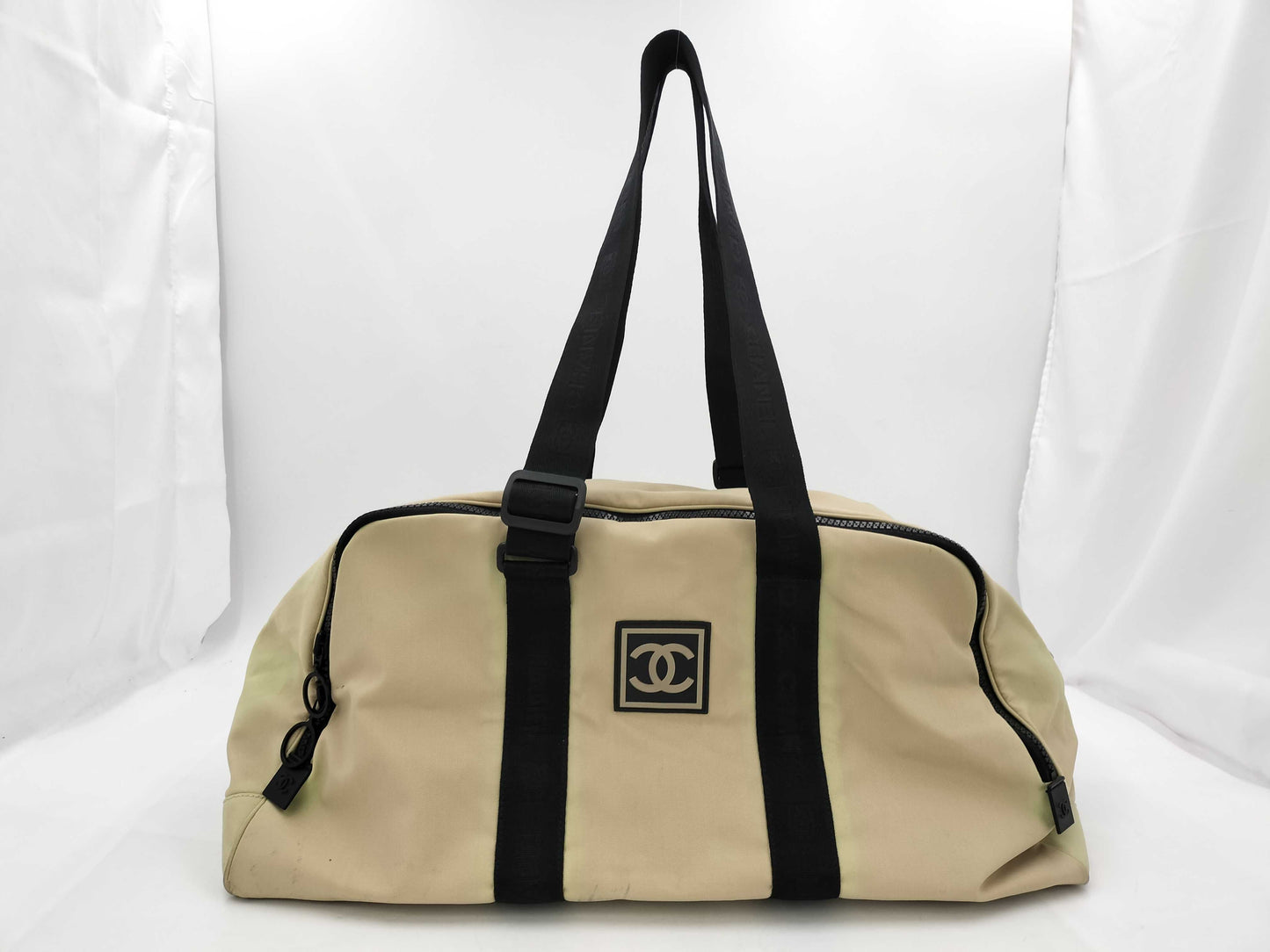 CHANEL Chanel Sport Line Coco Mark Boston Bag