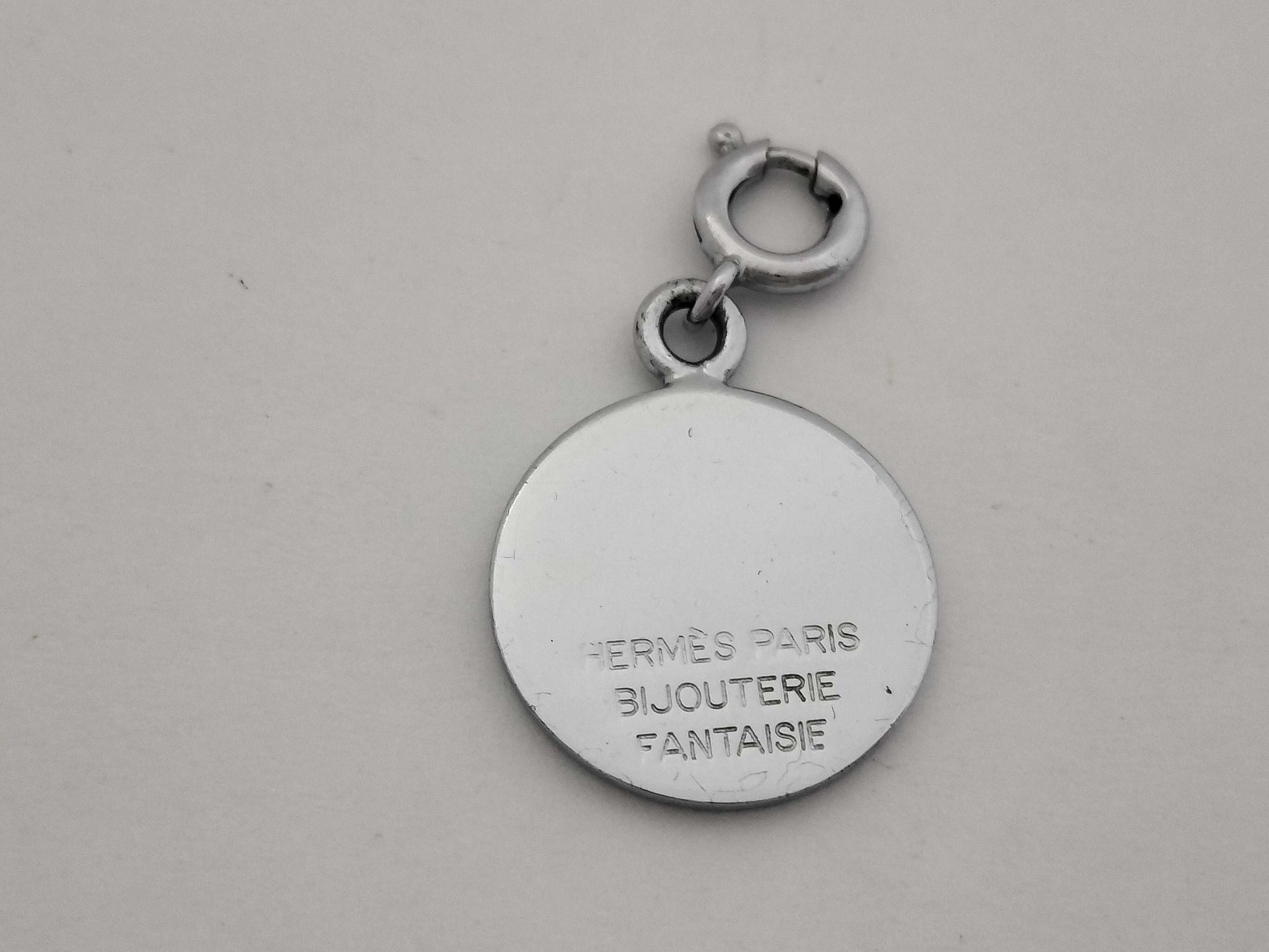 HERMES Serie Top Silver Pendant Top