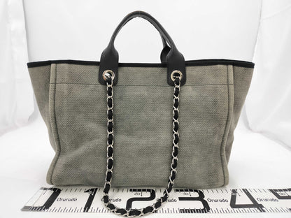 CHANEL Deauville GM 16th series Accessories: Card and sticker included Tote bag