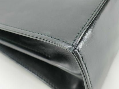 Salvatore Ferragamo Gancini Leather 2-Way Handbag Accessories: Strap Handbag