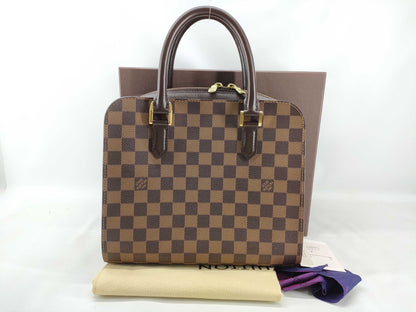 LOUIS VUITTON Damier Louis Vuitton Damier Triana N51155 Accessories: Box Storage Bag Handbag