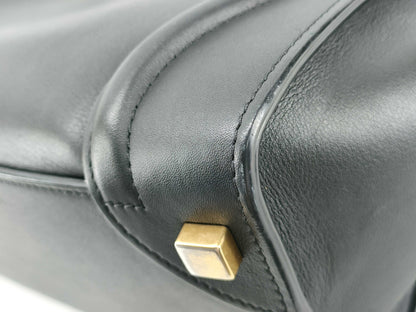 CELINE Microshopper Black Handbag