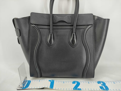 CELINE Microshopper Black Handbag