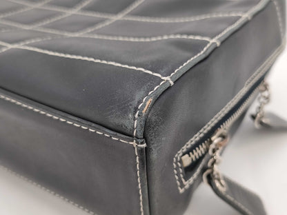 CHANEL Chocobar Chain Shoulder Bag