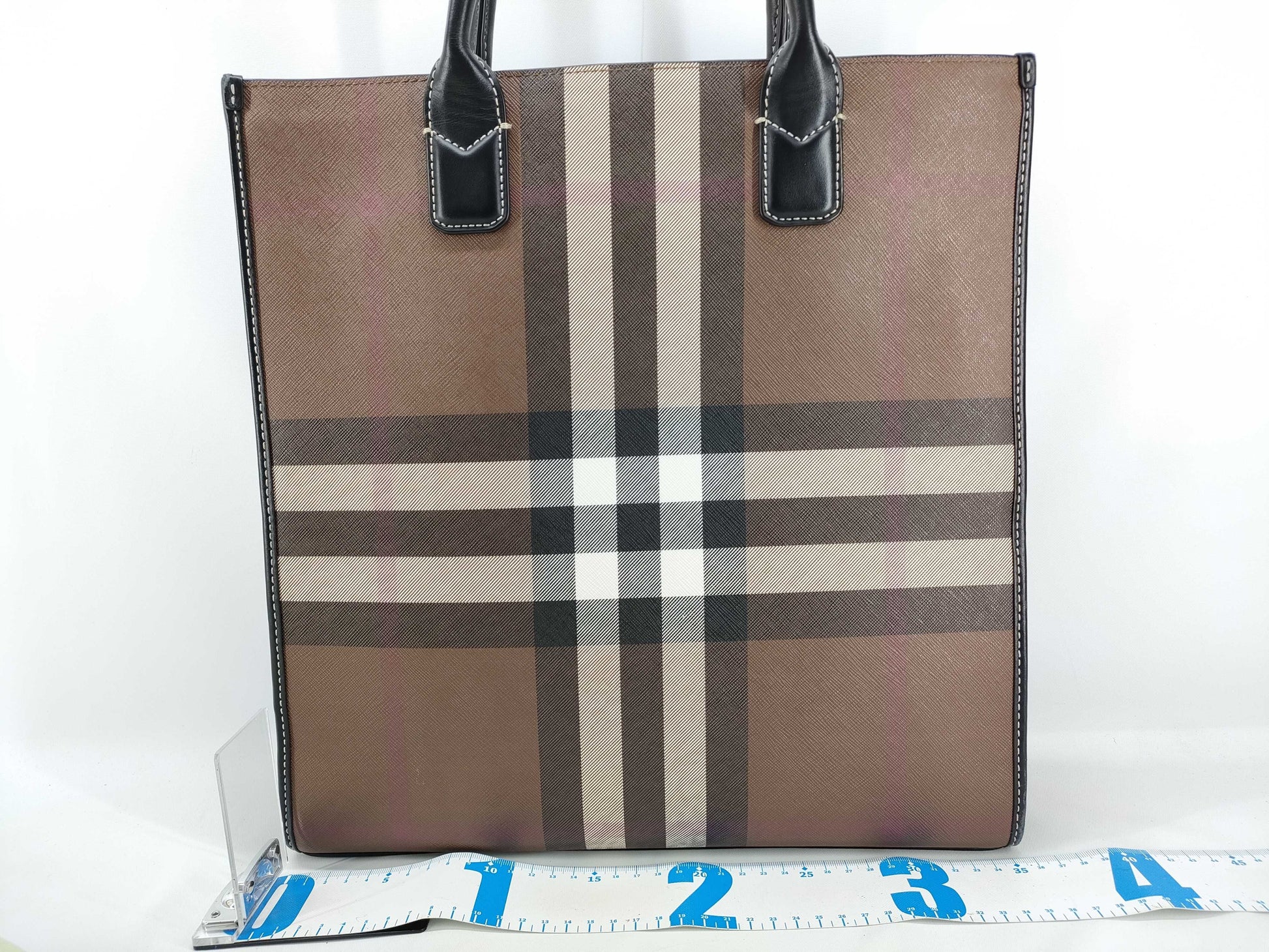 BURBERRY PVC 2-WAY Tote Bag Accessories: Storage Bag Shoulder Strap Tote Bag