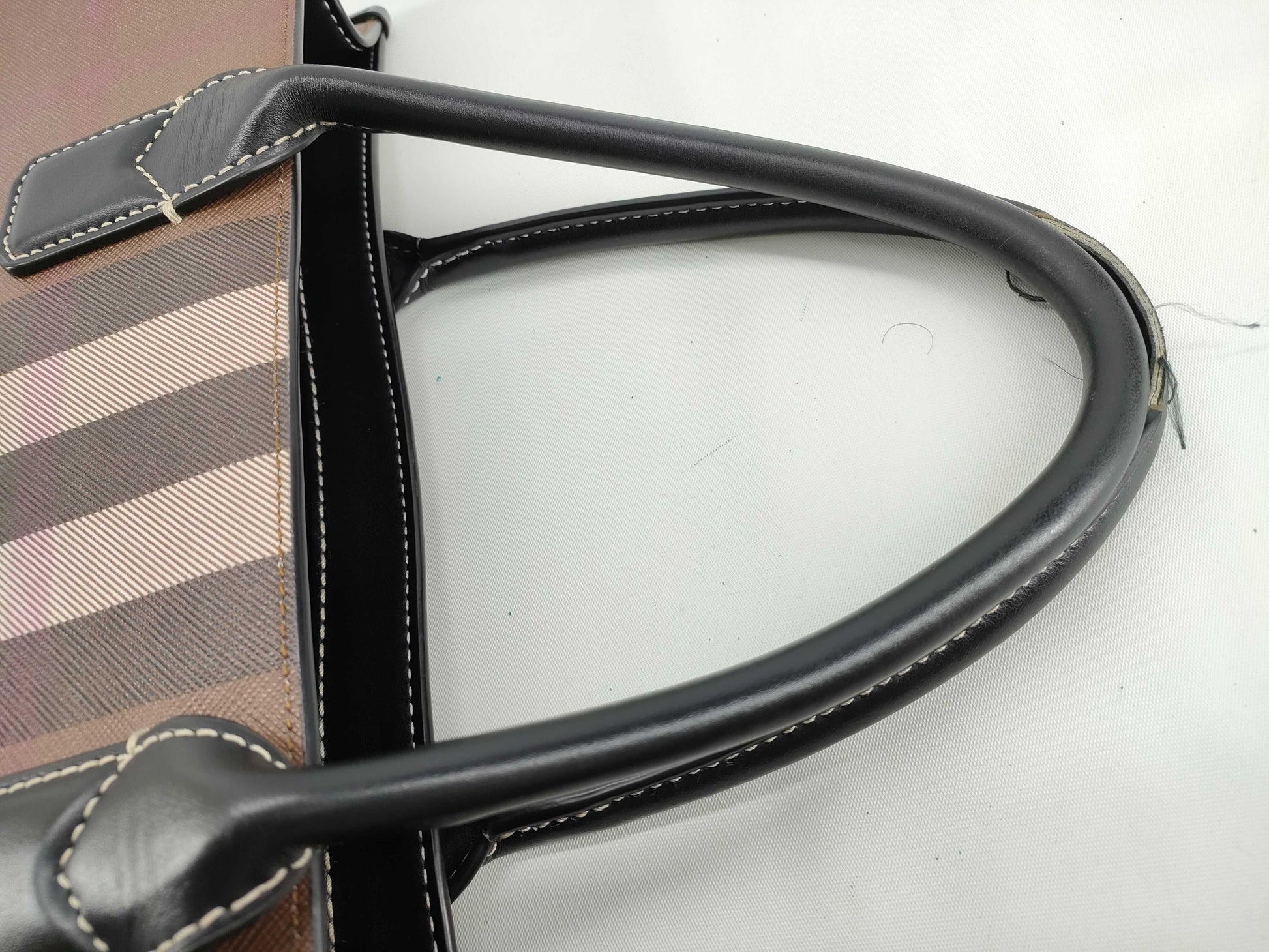 BURBERRY PVC 2-WAY Tote Bag Accessories: Storage Bag Shoulder Strap Tote Bag